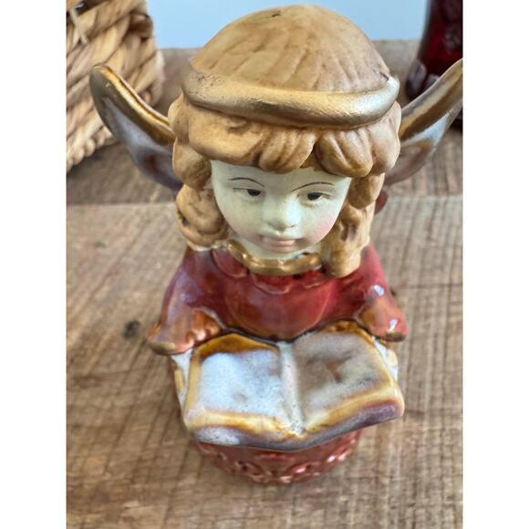 Ceramic Angel Christmas Bell - Picture 11 of 12